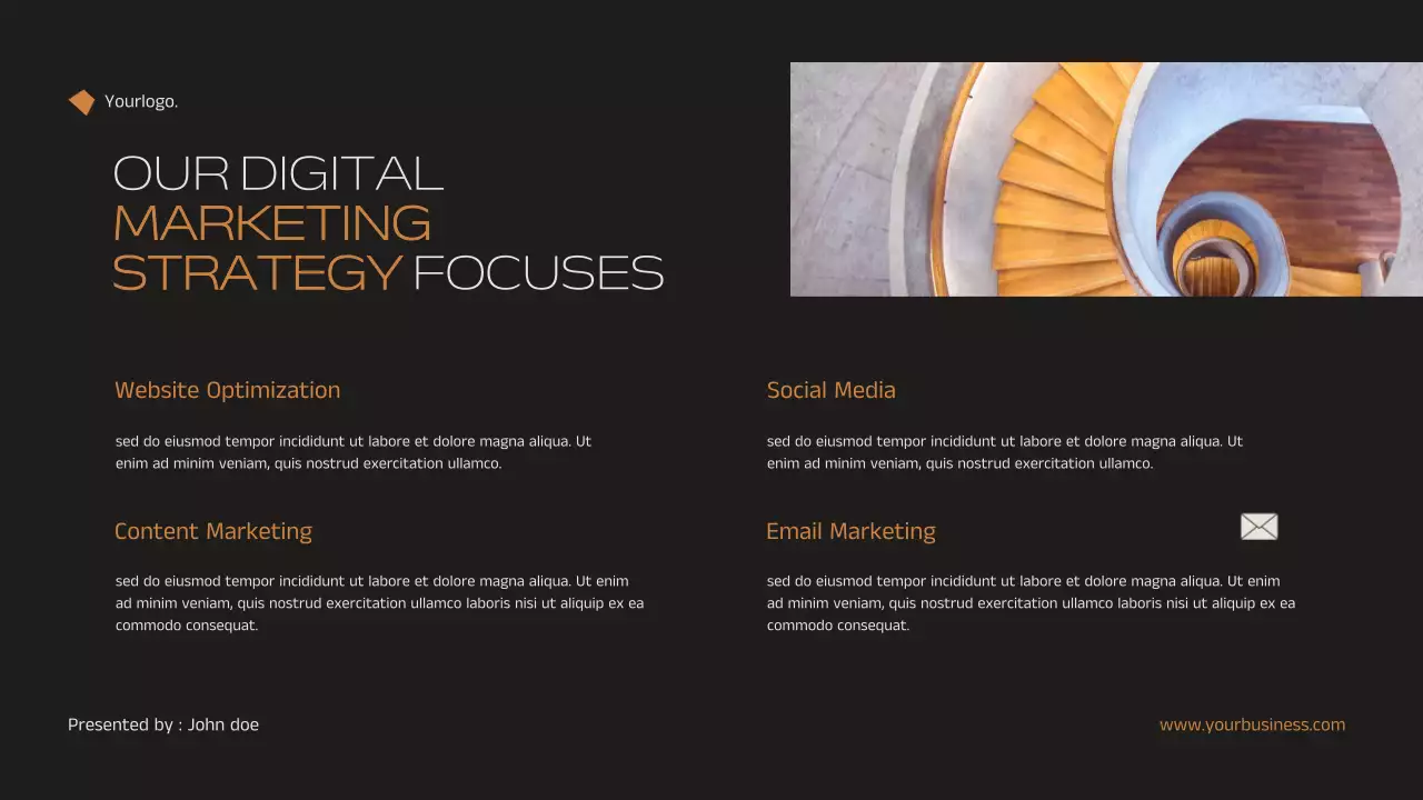 Black Modern Real Estate Presentation