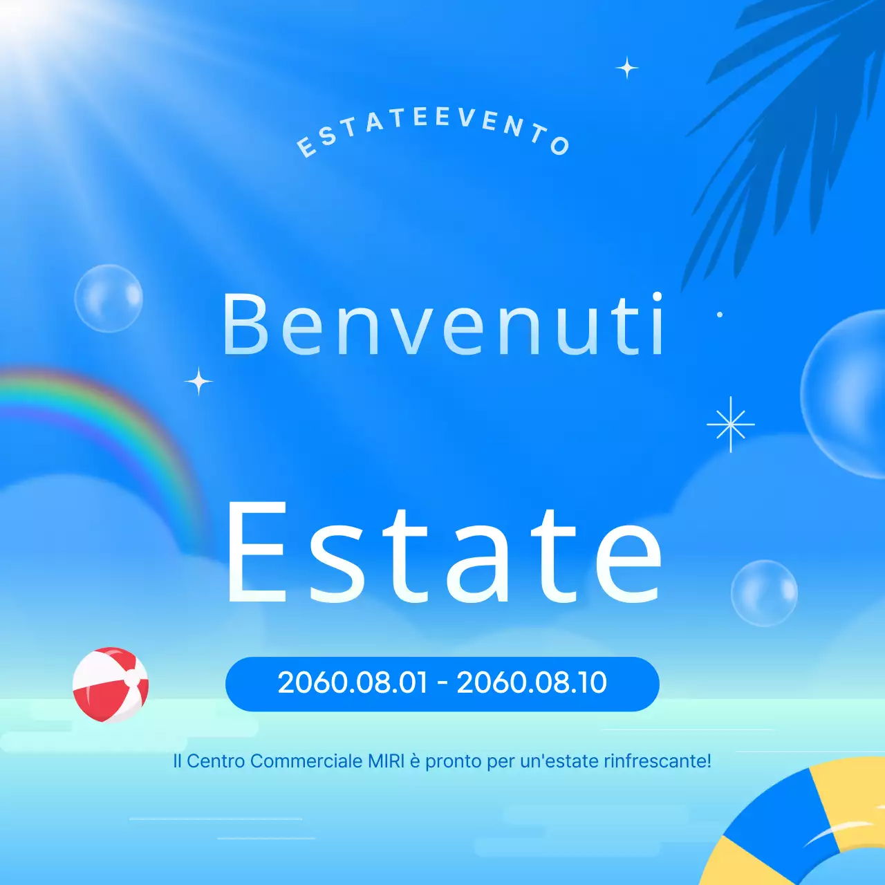 Una carrellata dei nostri eventi estivi preferiti in blu