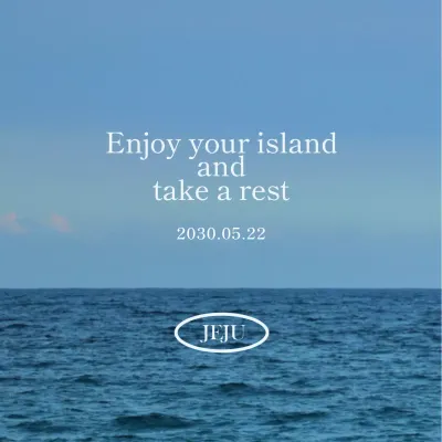 Merancang produk wisata teks emosional dengan foto laut yang menenangkan dan emosional sebagai latar belakang