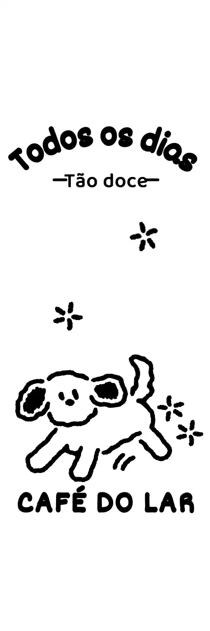 Logótipo de gelo com uma ilustração de um cachorrinho giro