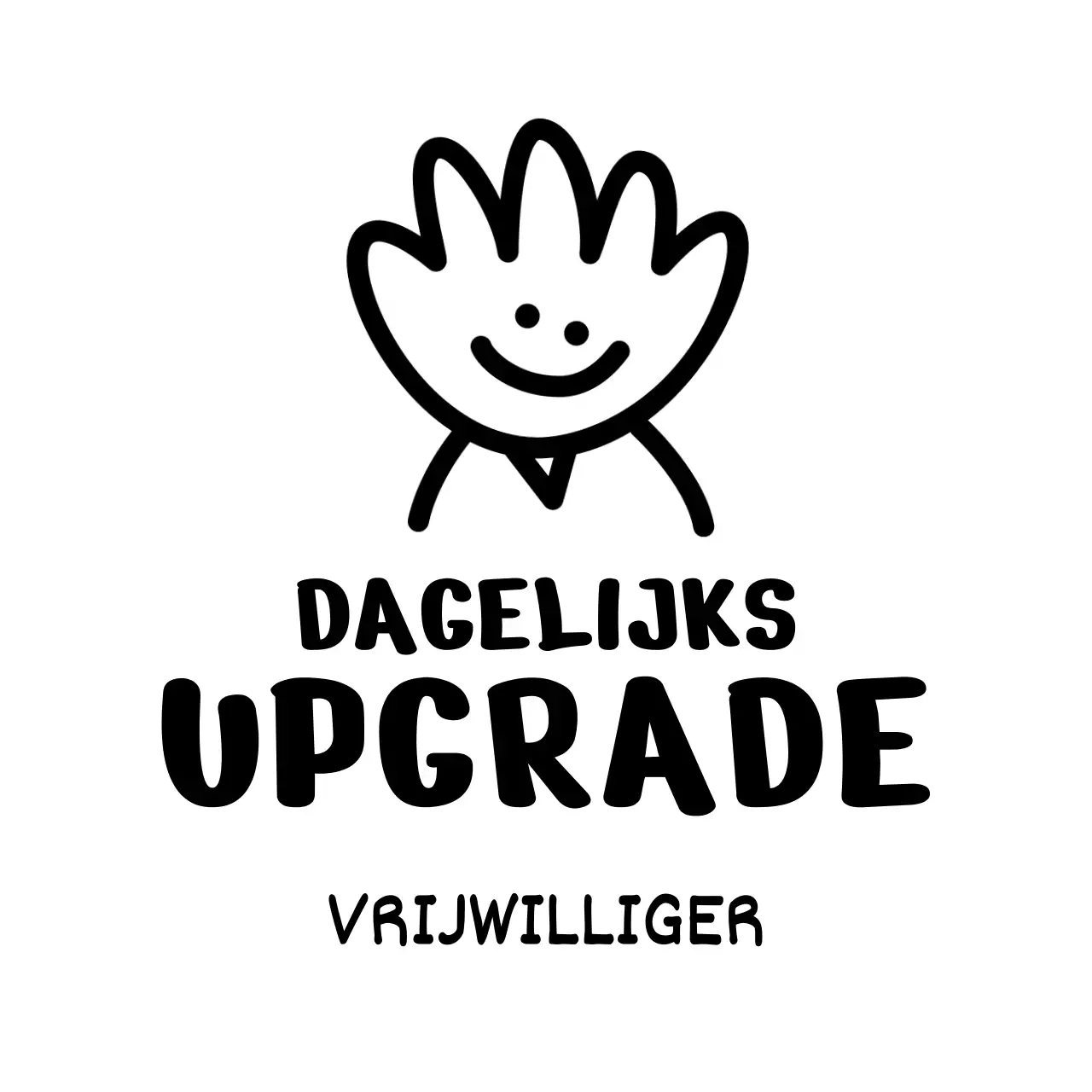 Schattig ontwerp met begroetingsfiguren