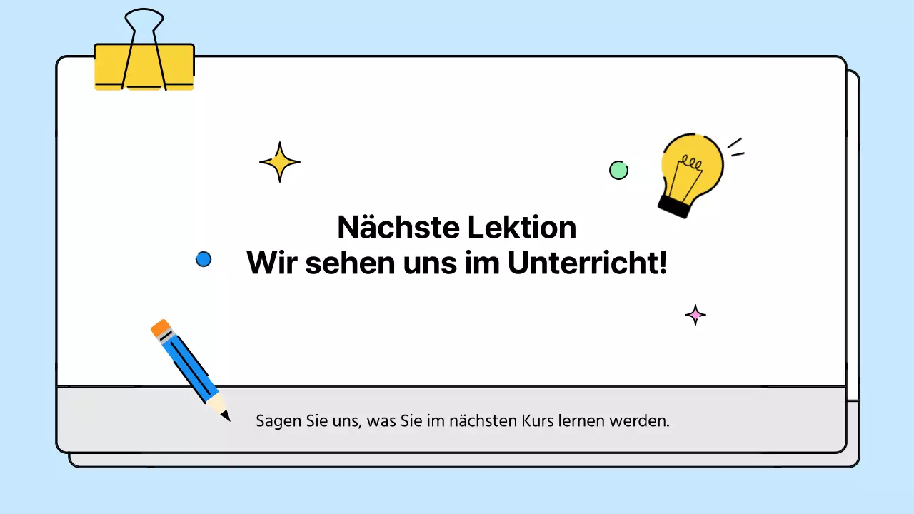 Niedliche gelbe und blaue Schulmaterialien