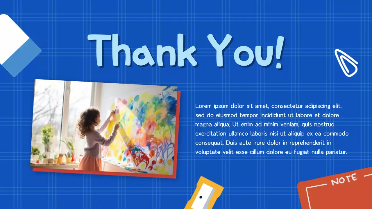 Blue Playful Project Presentation