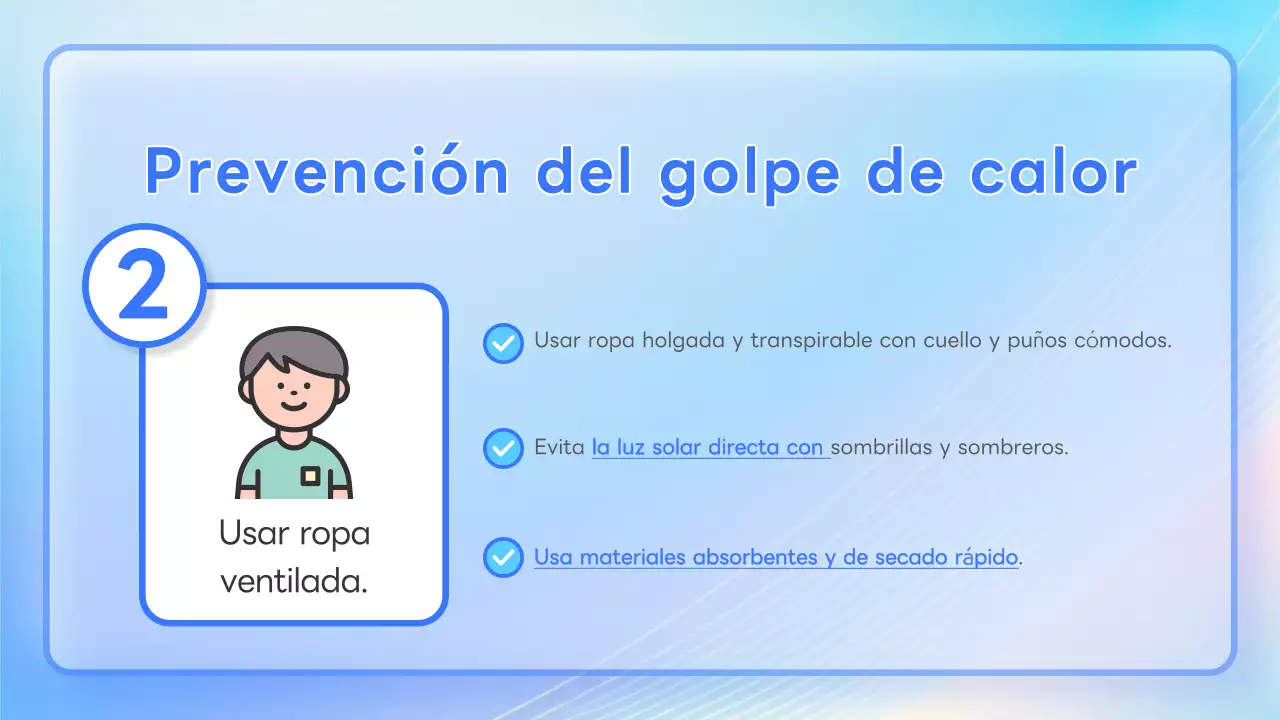 Fichas de insolación en colores pastel y descarados