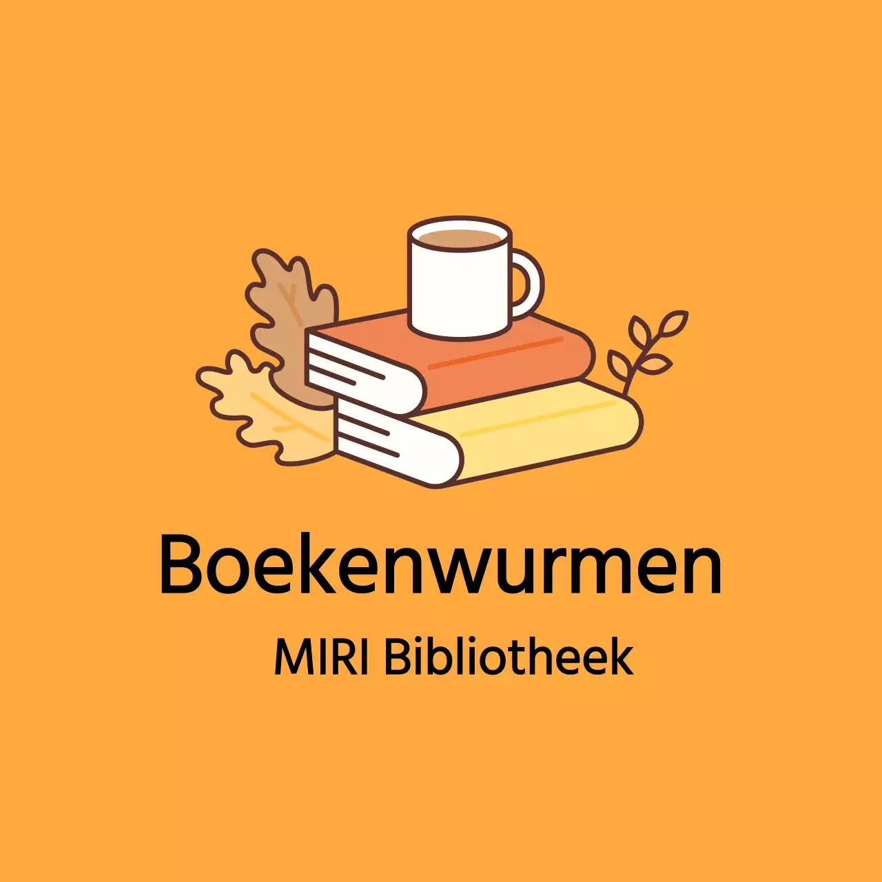 Warm ontwerp met boekillustraties