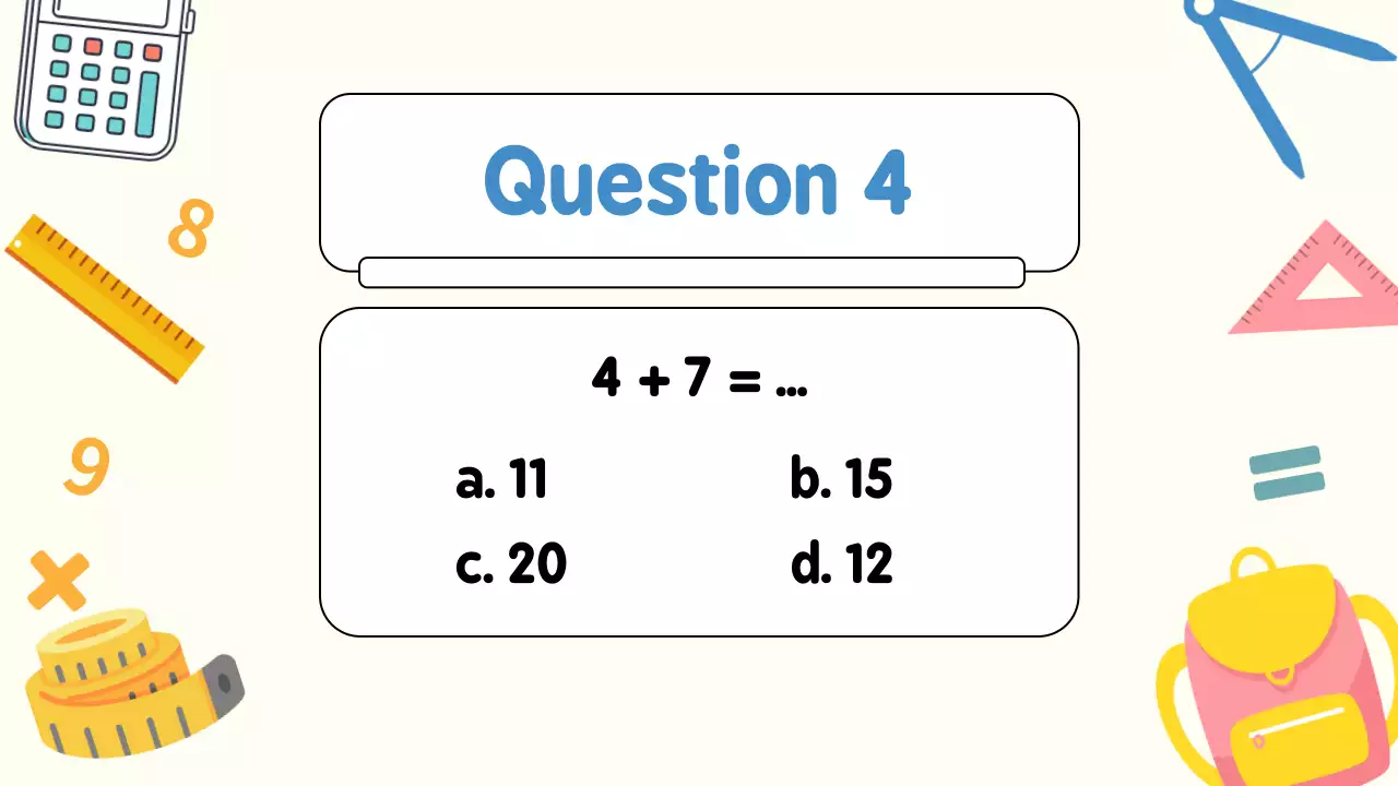 Yellow Simple Math Guide Presentation