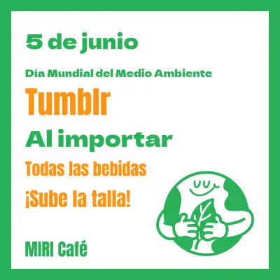 El verde y el naranja están de moda en los eventos medioambientales