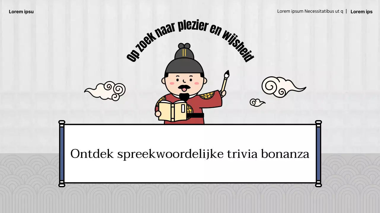 Traditionele Spreekwoorden voor de basisschool in grijs en marineblauw lesmateriaal