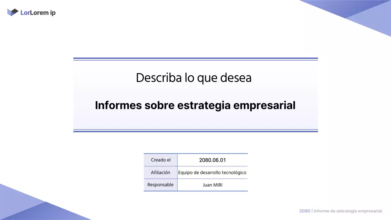 Informe imprimible sencillo del sector público en malva y blanco