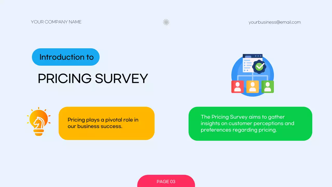 Blue Modern Pricing Presentation