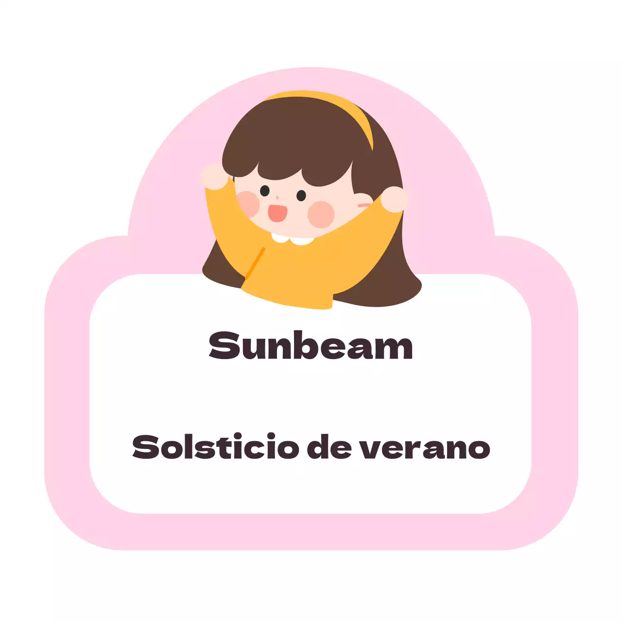 Simpáticas etiquetas identificativas para preescolar con ilustraciones de personajes infantiles