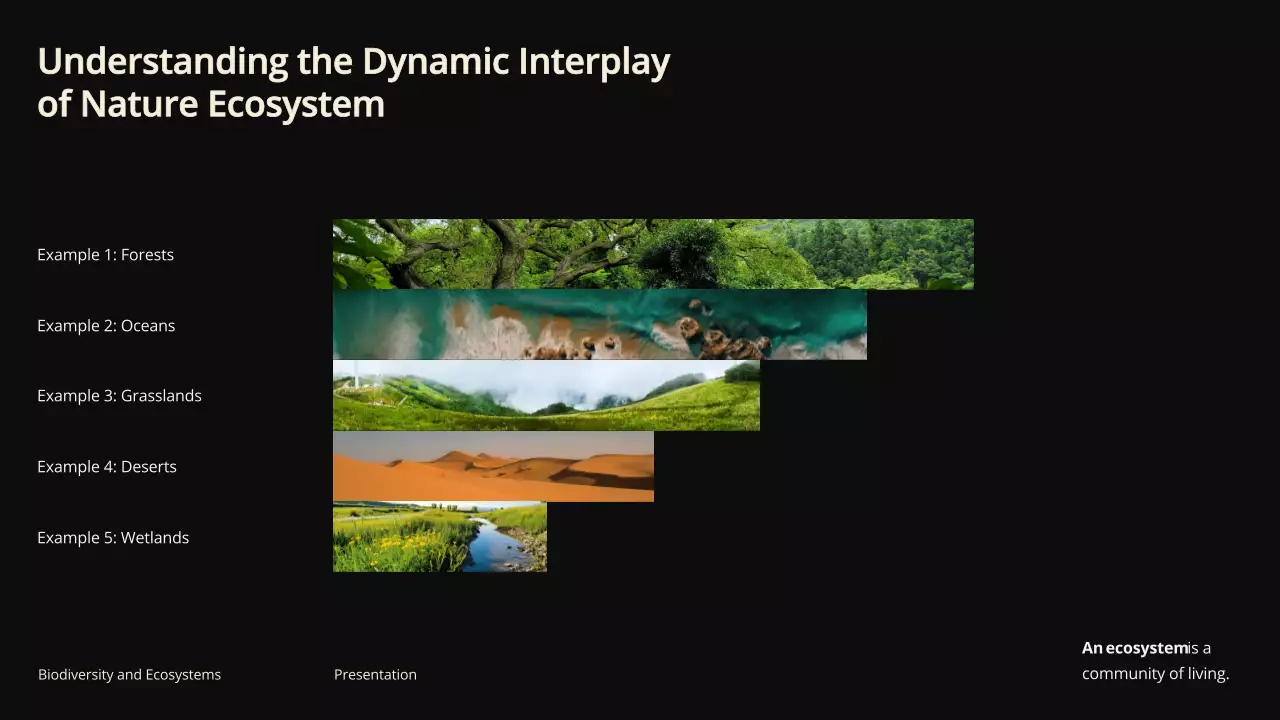 Green Nature Biodiversity Presentation