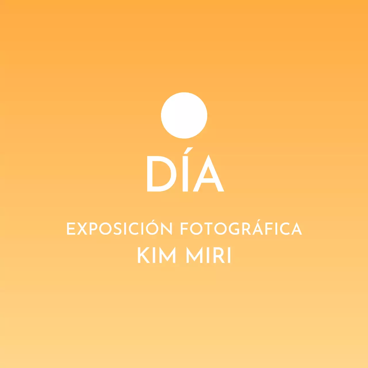 Diseño limpio con degradados flotantes de sol y luna