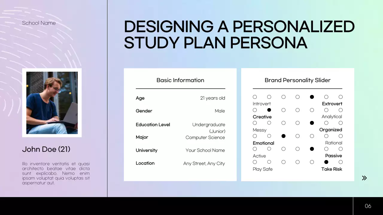 Blue Modern Leadership Guide Presentation