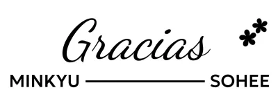 Un colorido detalle de boda con ilustraciones florales, letra manuscrita y líneas.