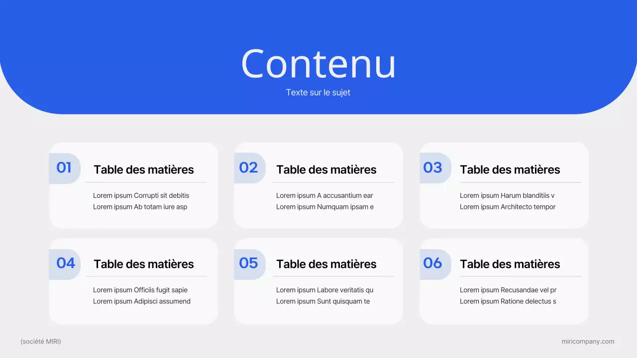 Tendances marketing simples en bleu et orange Document d'information