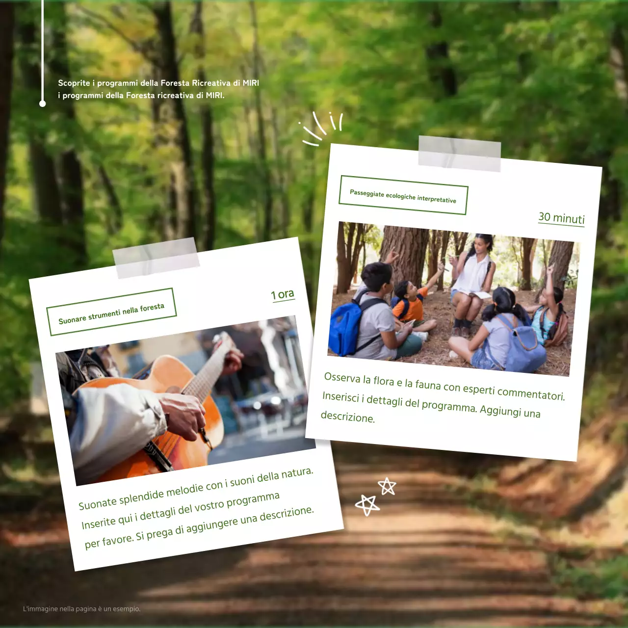 Guida al reclutamento delle passeggiate nella natura