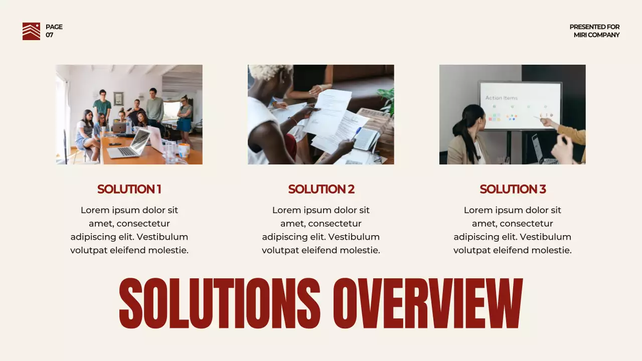 Beige Professional Business Presentation