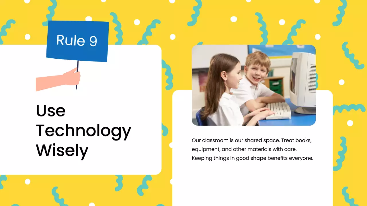 Apresentação do Guia de Sala de Aula Simples Azul