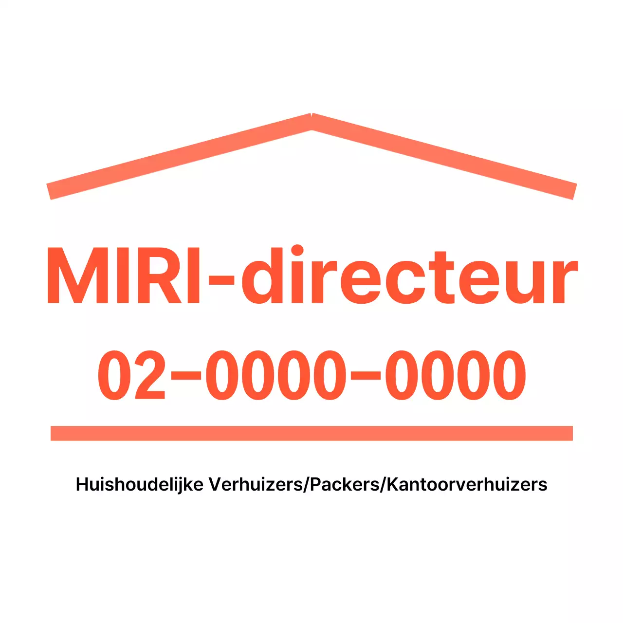 Ontwerp met rechte lijnen in de vorm van een huis