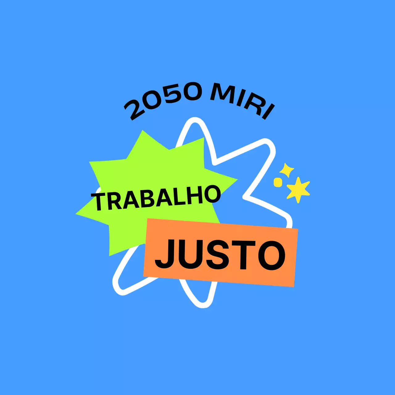 Para mercadoria de feira da empresa em azul e verde alaranjado