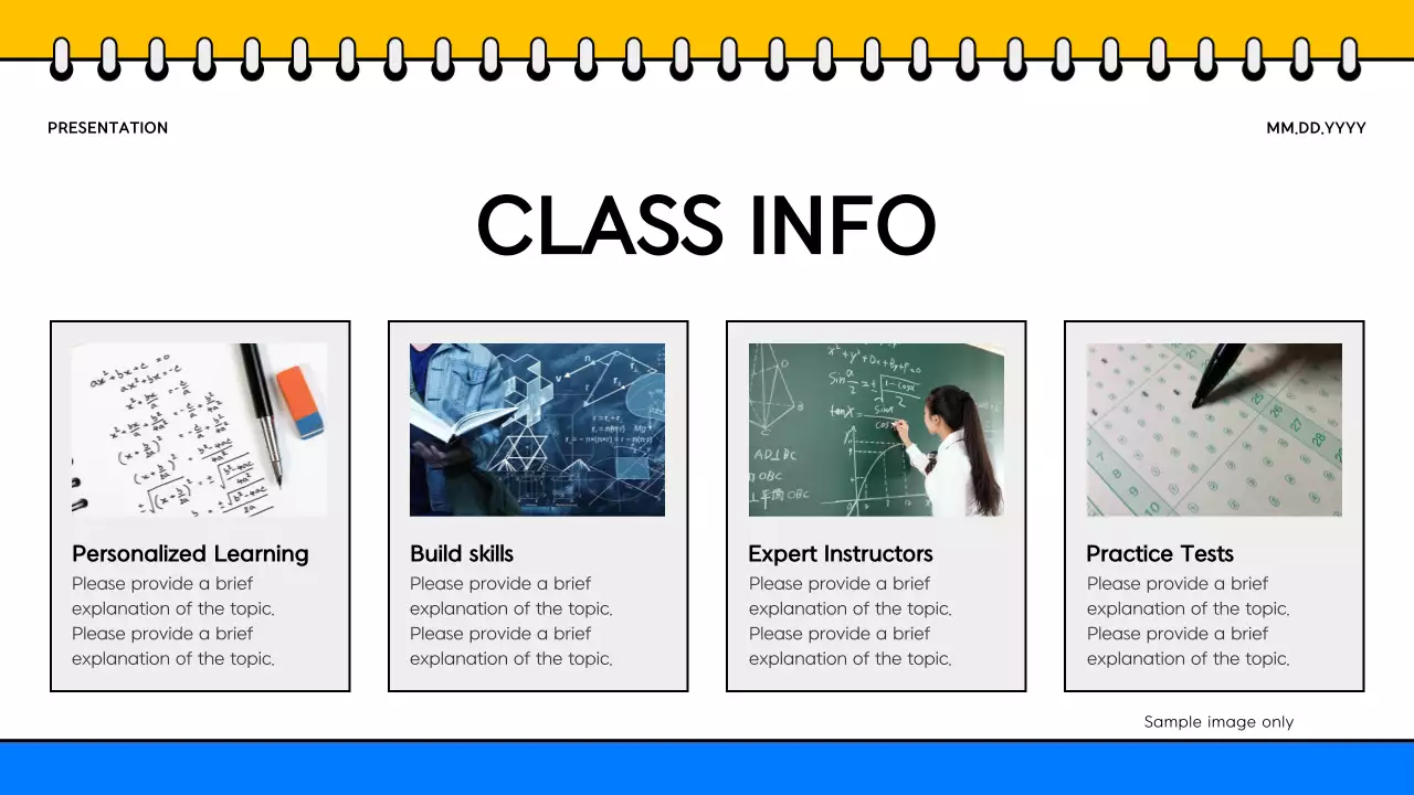 Yellow Simple Academy Presentation
