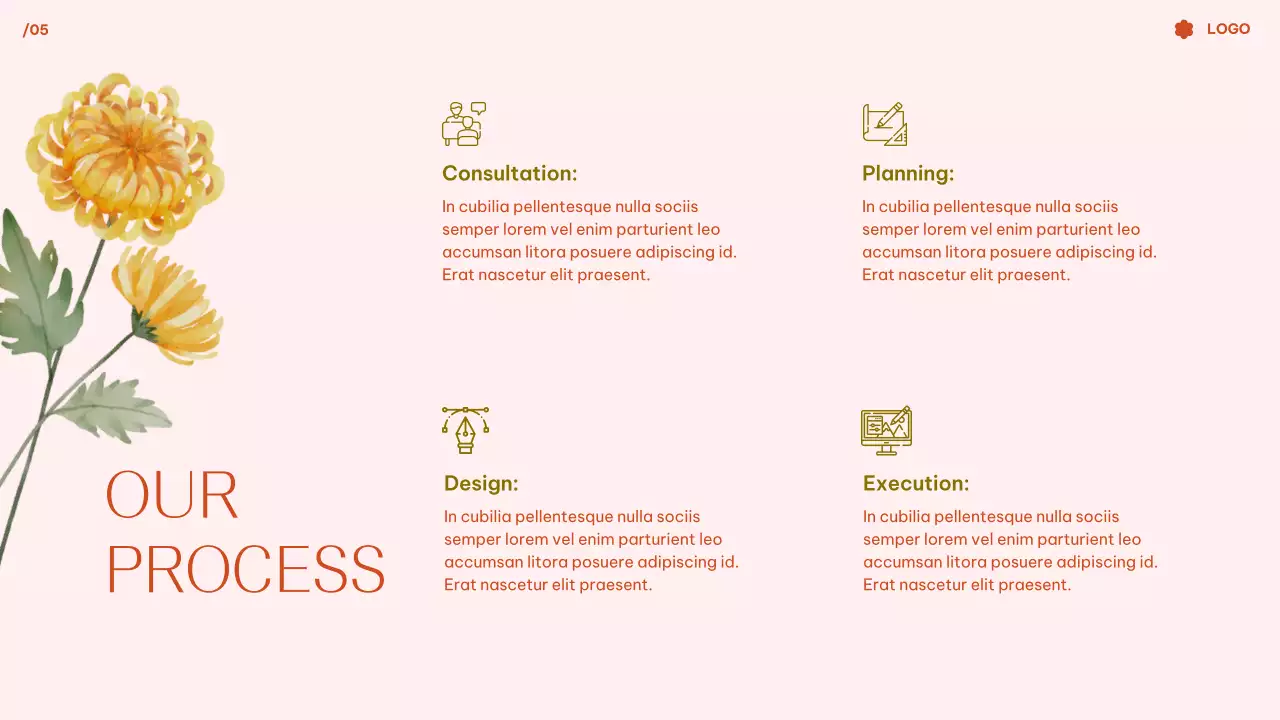 Pink Elegant Wedding Guide Presentation