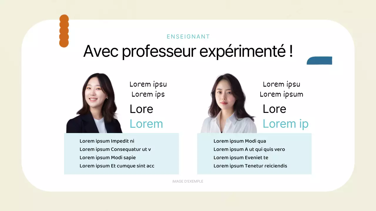 Un prospectus d'école d'art de style géométrique en ivoire et menthe.