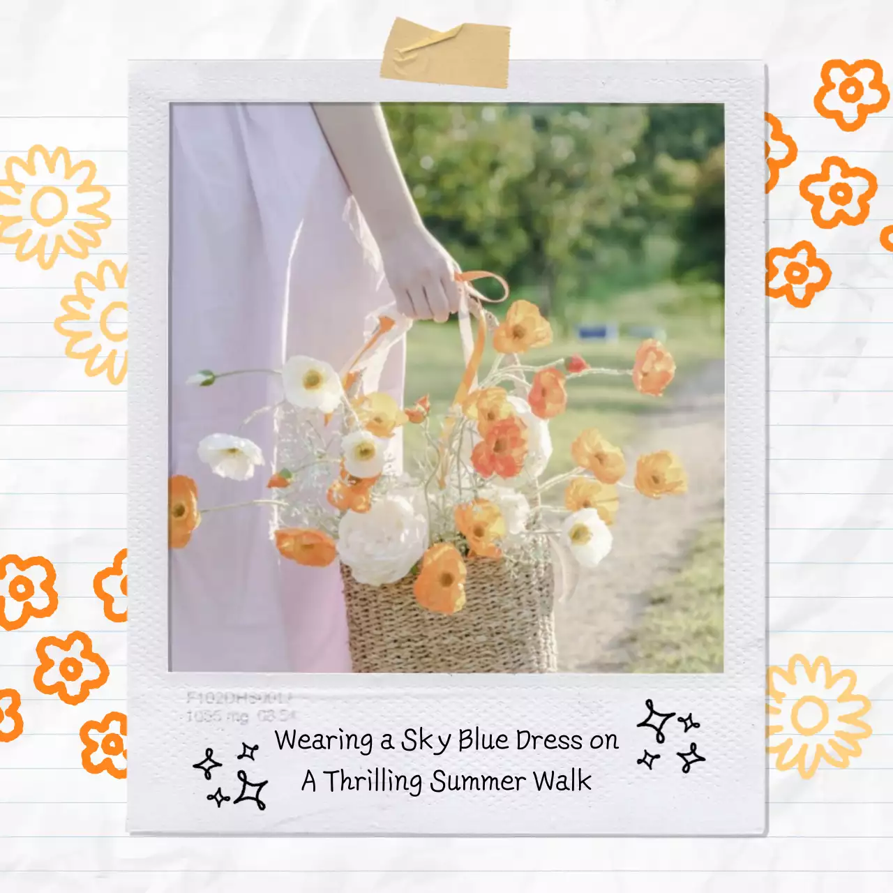 Beige Simple Summer Announcement Social Media Post