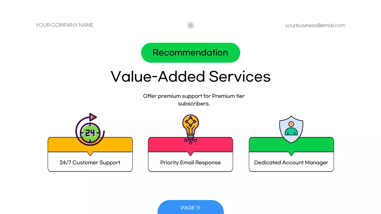 Blue Modern Pricing Presentation