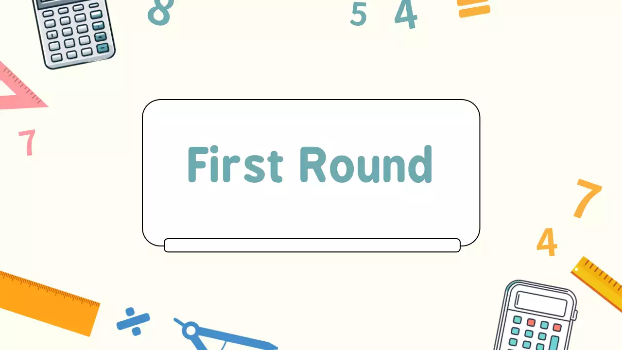 Yellow Simple Math Guide Presentation