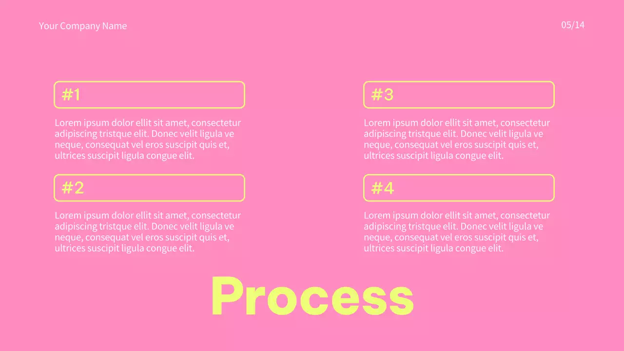 Pink Trendy Brand Presentation