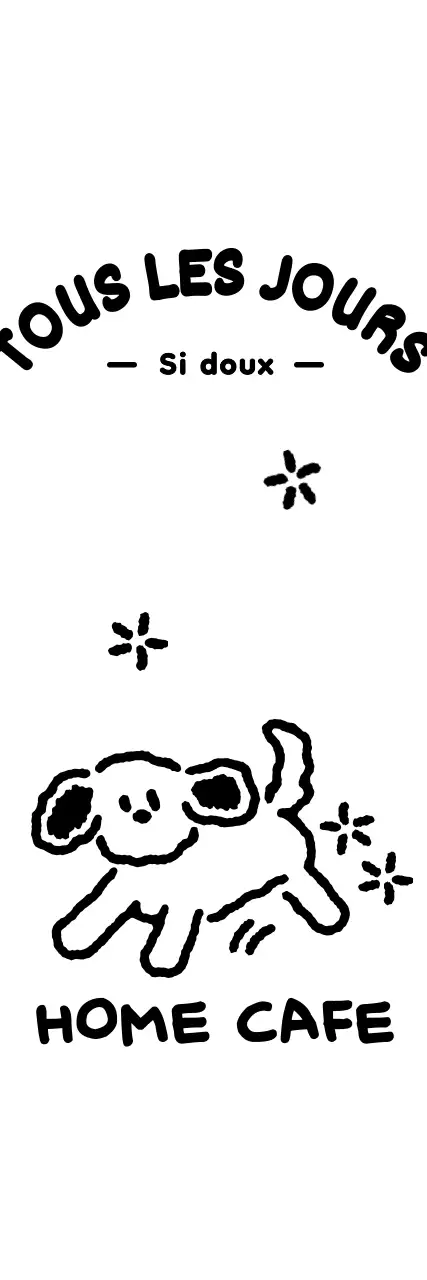 Logo de la glace avec une illustration d'un chiot mignon