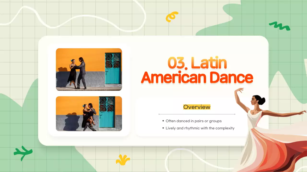 Apresentação de Dança Cultural Verde