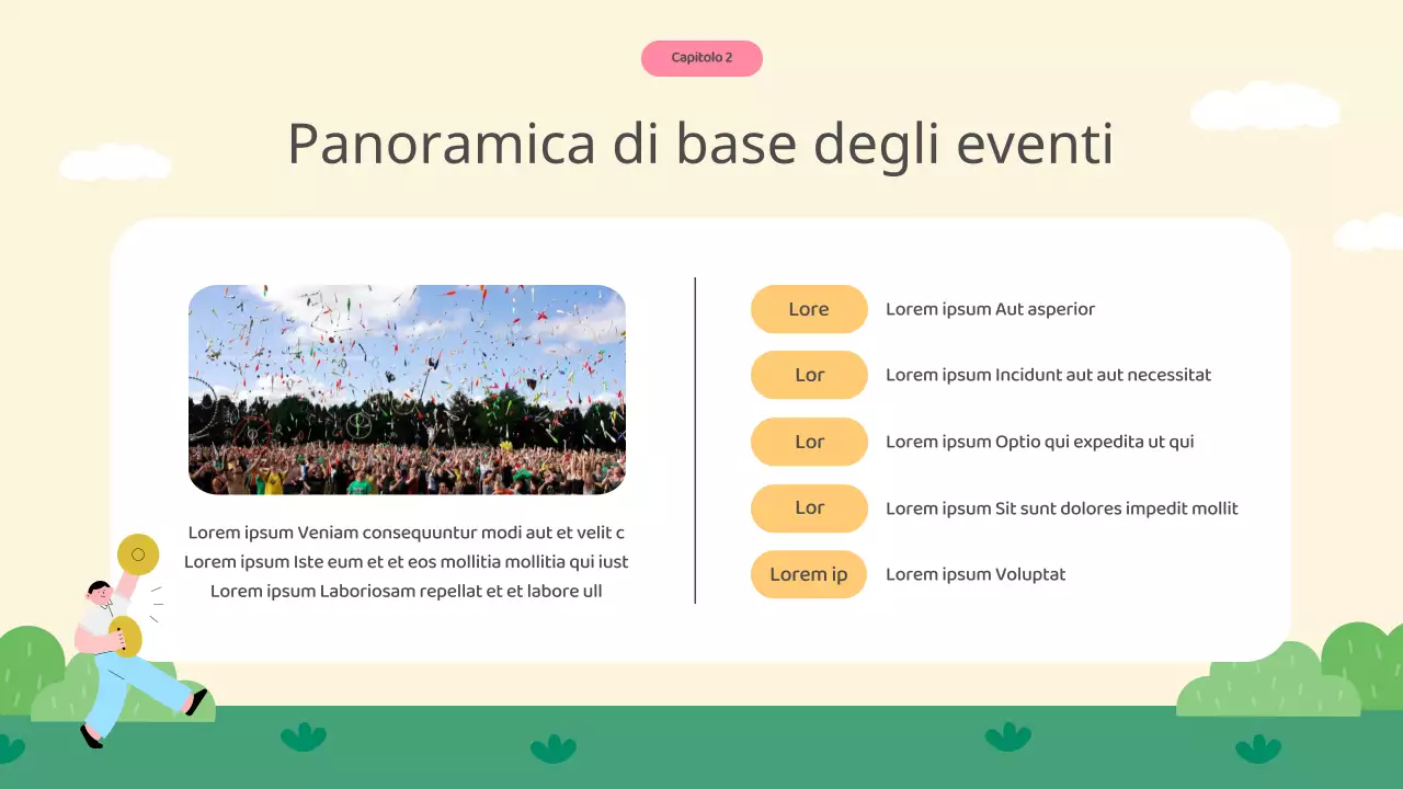 Proposta di sponsorizzazione per il Festival della Speranza verde e rosa