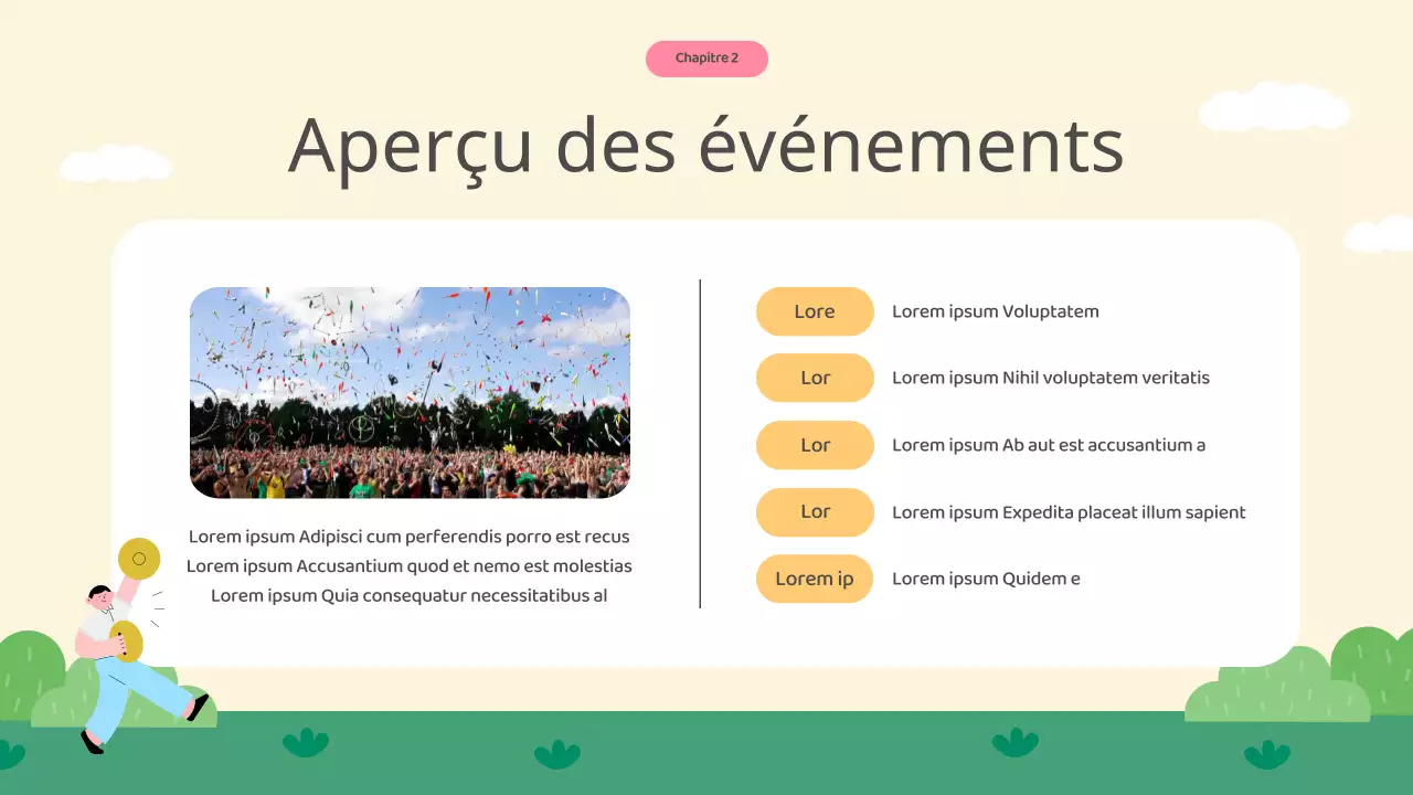 Proposition de parrainage du Festival de l'espoir vert et rose