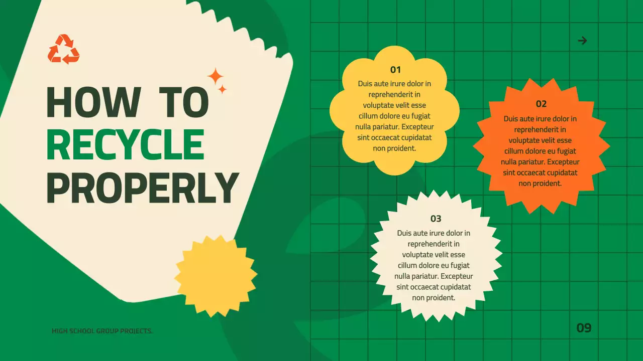 Green Modern Waste Guideline Presentation