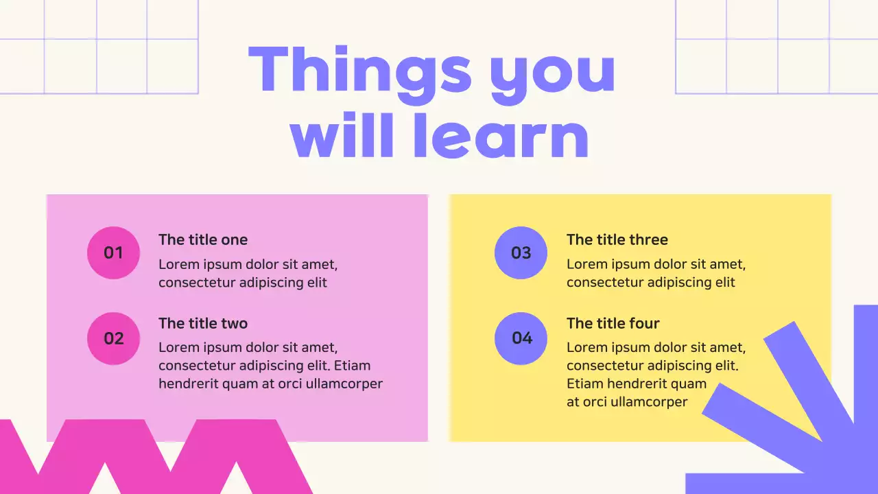 Pink Modern Course Promotion Presentation