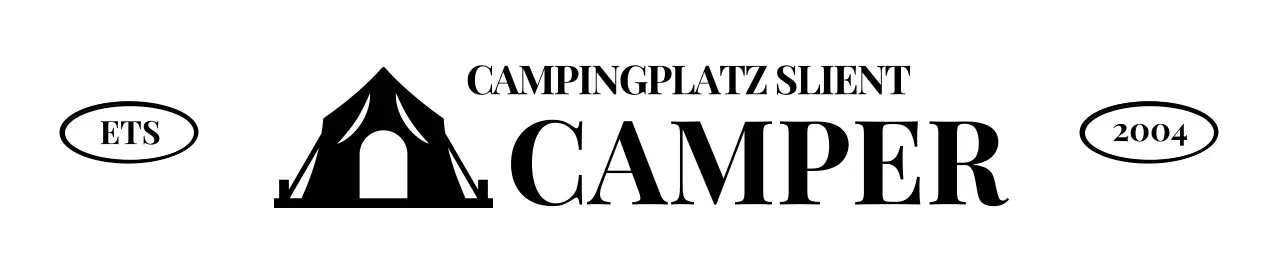 Sauberes Design mit Camp-Illustrationen