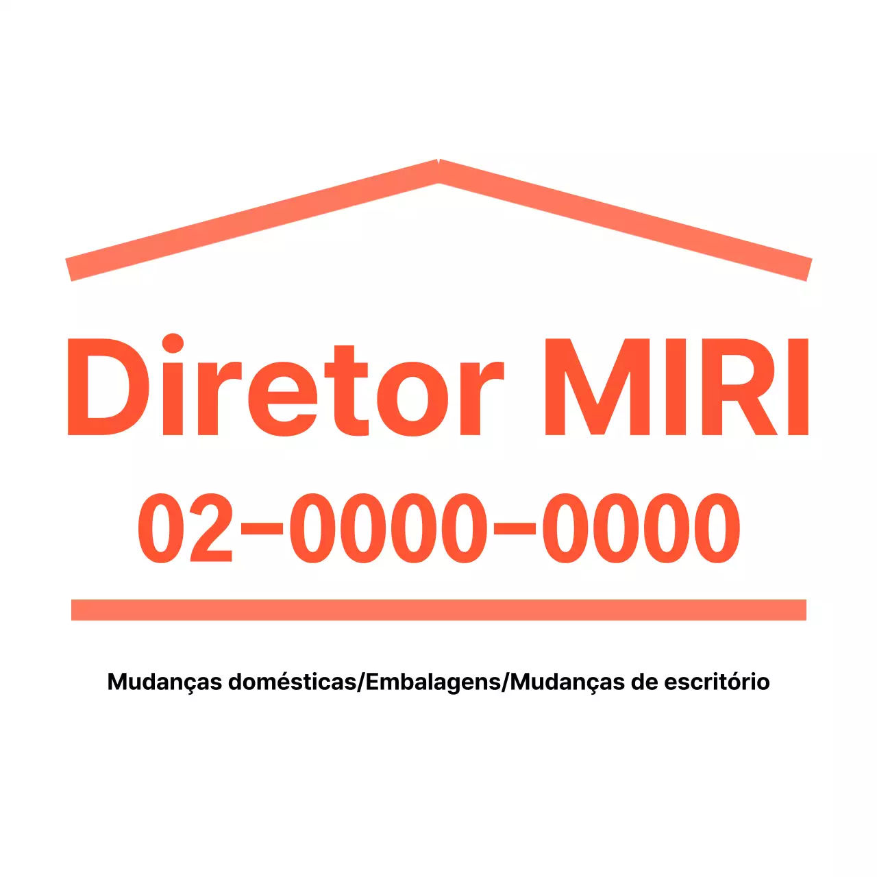 Desenho com linhas rectas em forma de casa
