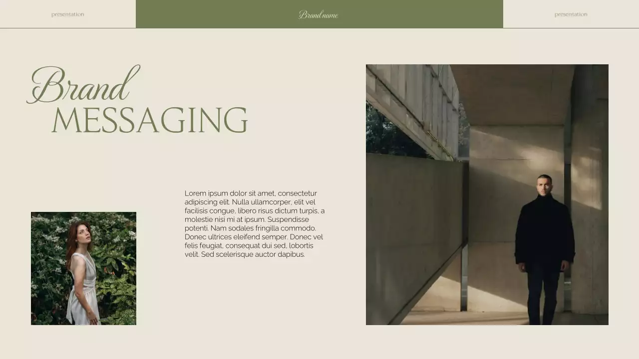 Sage Modern Brand Presentation