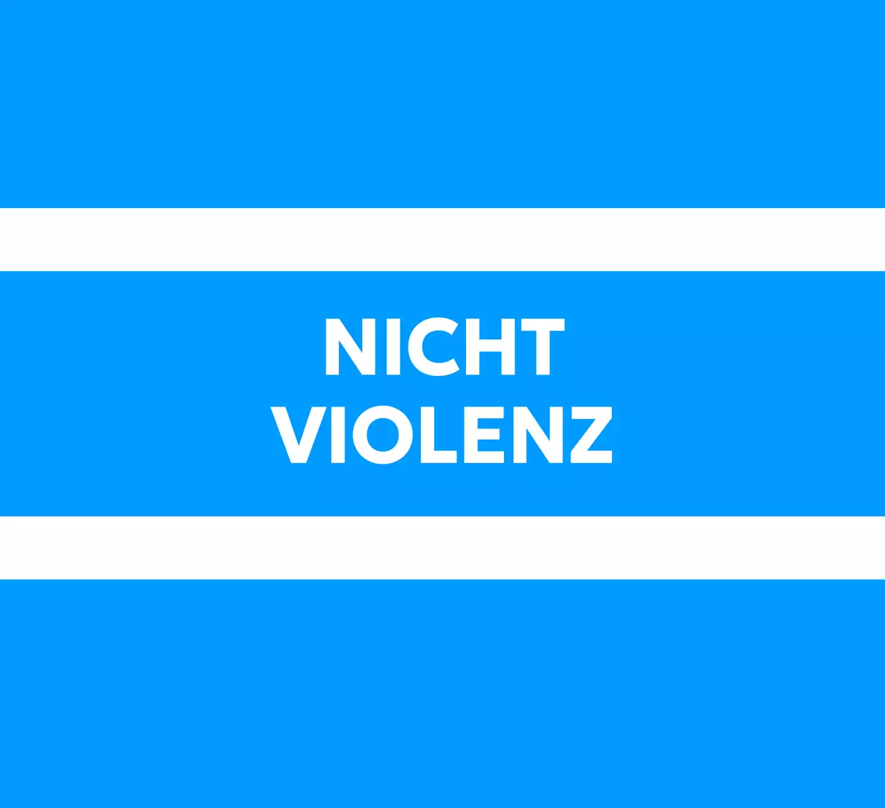 Anti-Gewalt-Design mit Illustration von Studenten mit ausgestreckten Armen