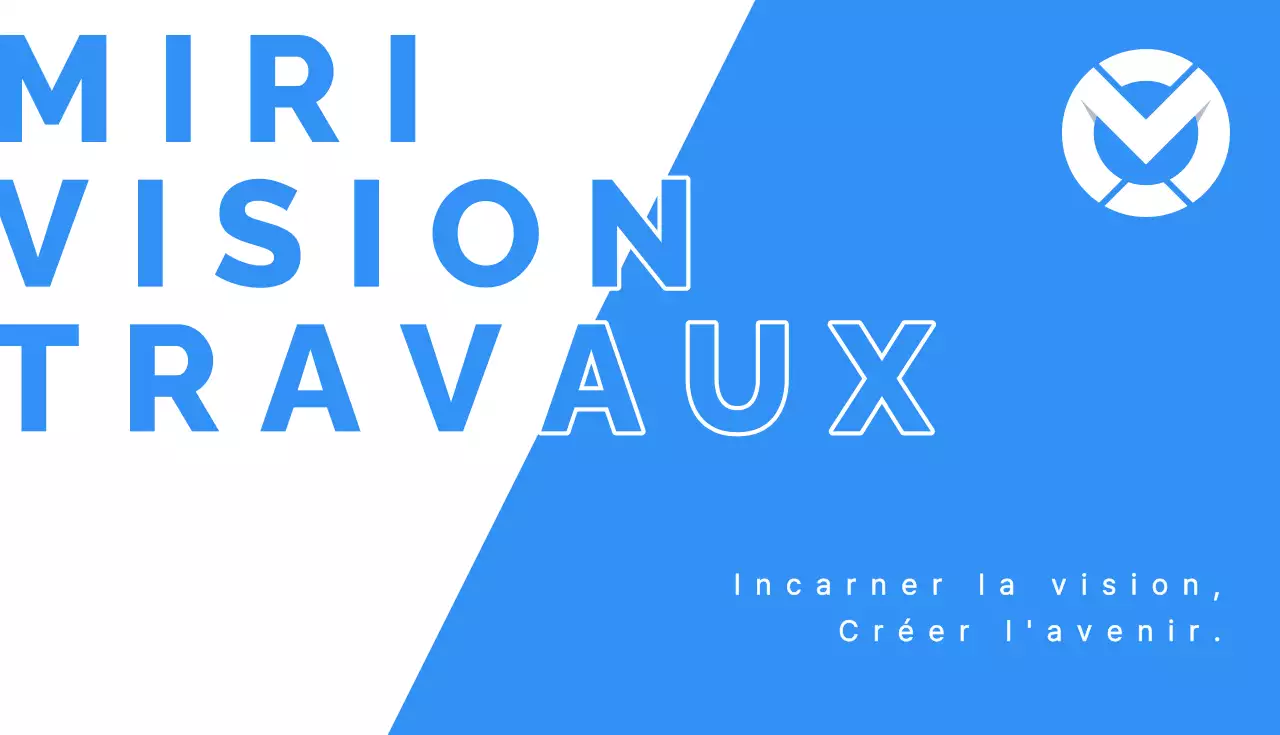 Carte de visite simple d'un cadre commercial en blanc et bleu clair