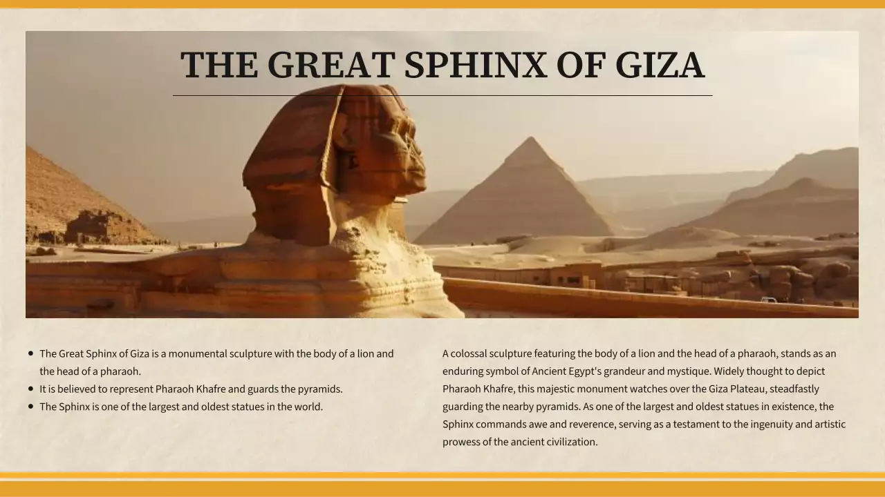 Beige Traditional Egypt Course Presentation