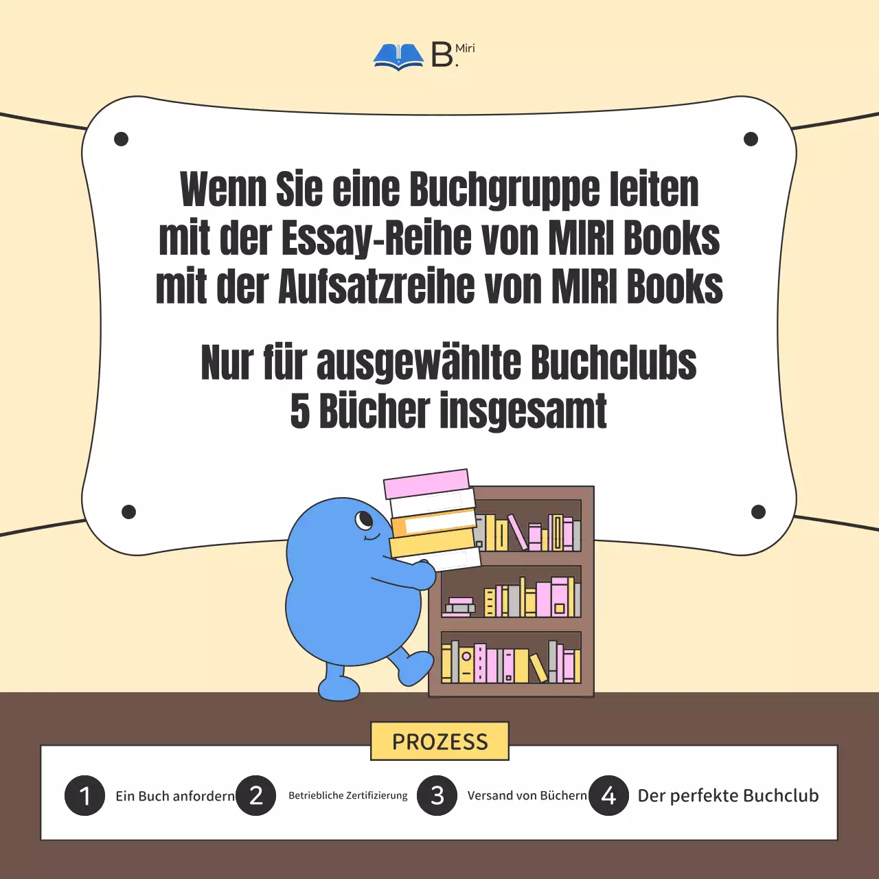 Förderung einer gemütlichen Sommerleserunde in Hellblau und Beige