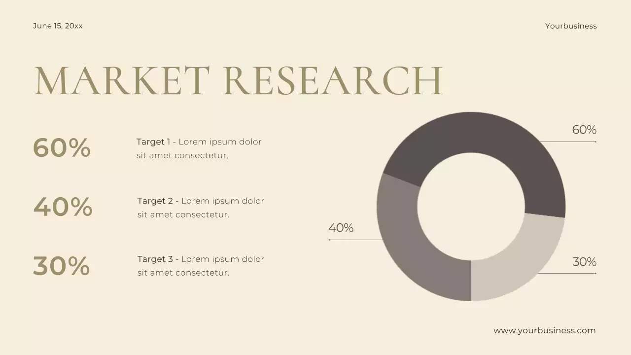 베이지 미니멀리스트 프로젝트 프레젠테이션