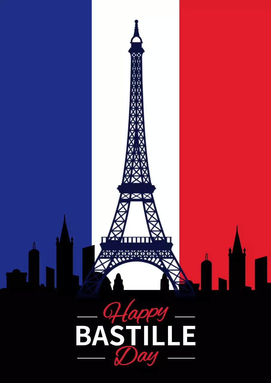 Red Cultural Holiday Announcement Poster