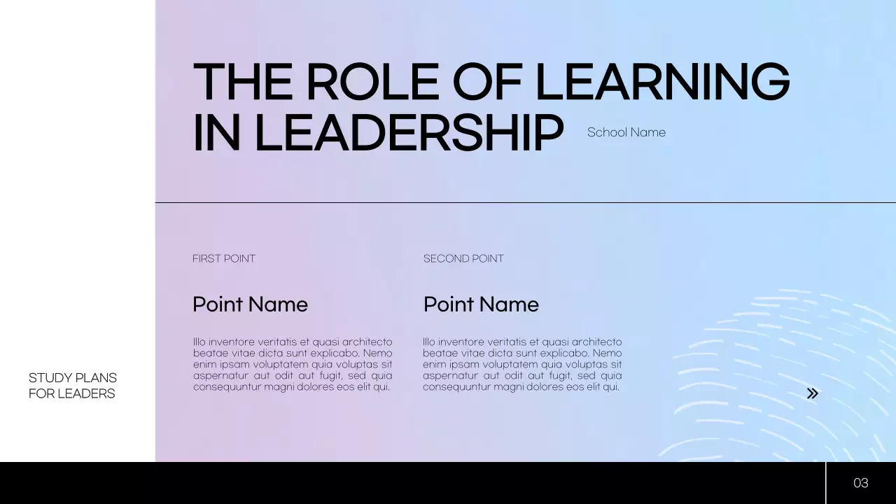 Blue Modern Leadership Guide Presentation