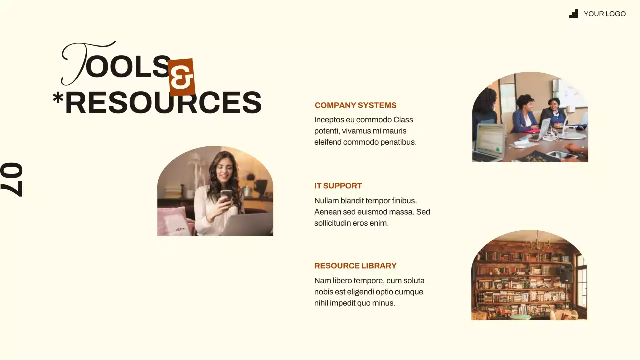 Presentasi Panduan Orientasi Brown Modern