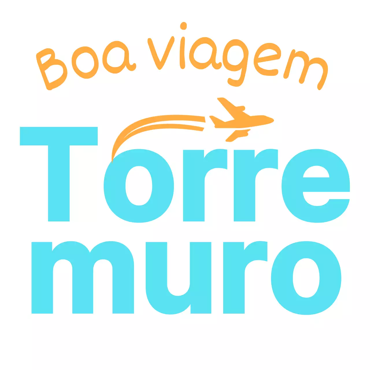 Para logótipos de agências de viagens com letra cursiva e silhuetas de aviões